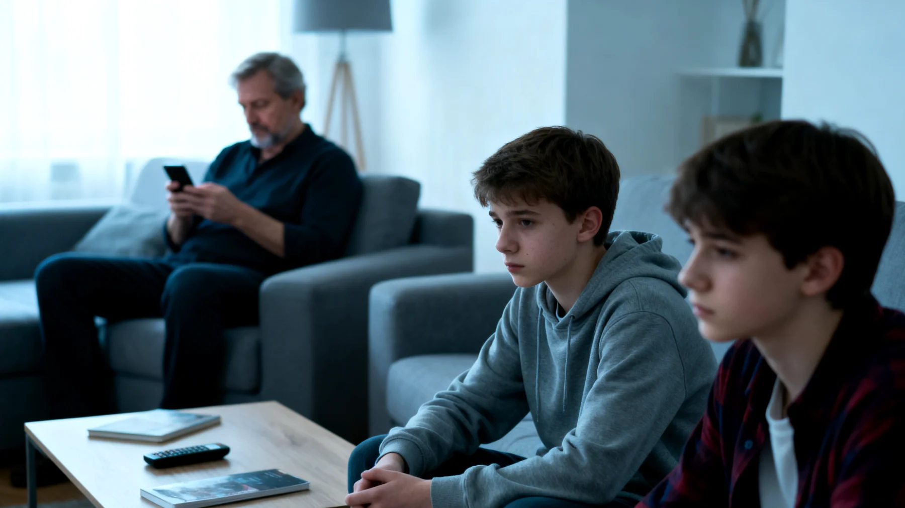 Tata ma mało czasu wysokiej jakości spędzanego z nastolatkami - relacja staje się powierzchowna i zdystansowana"