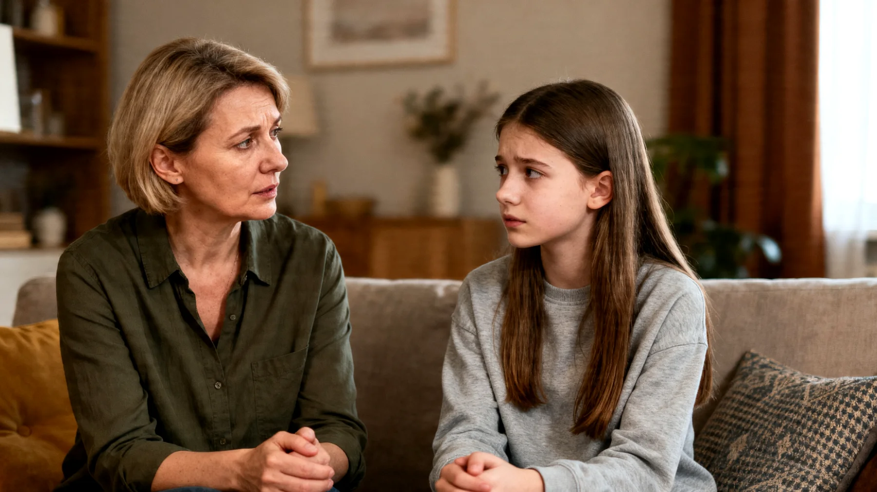 Mama boryka się z problemem niskiej samooceny swojej nastoletniej córki/syna, która/y często porównuje się z rówieśnikami, krytykuje swój wygląd i osiągnięcia, co prowadzi do wycofania społecznego i braku wiary we własne możliwości."