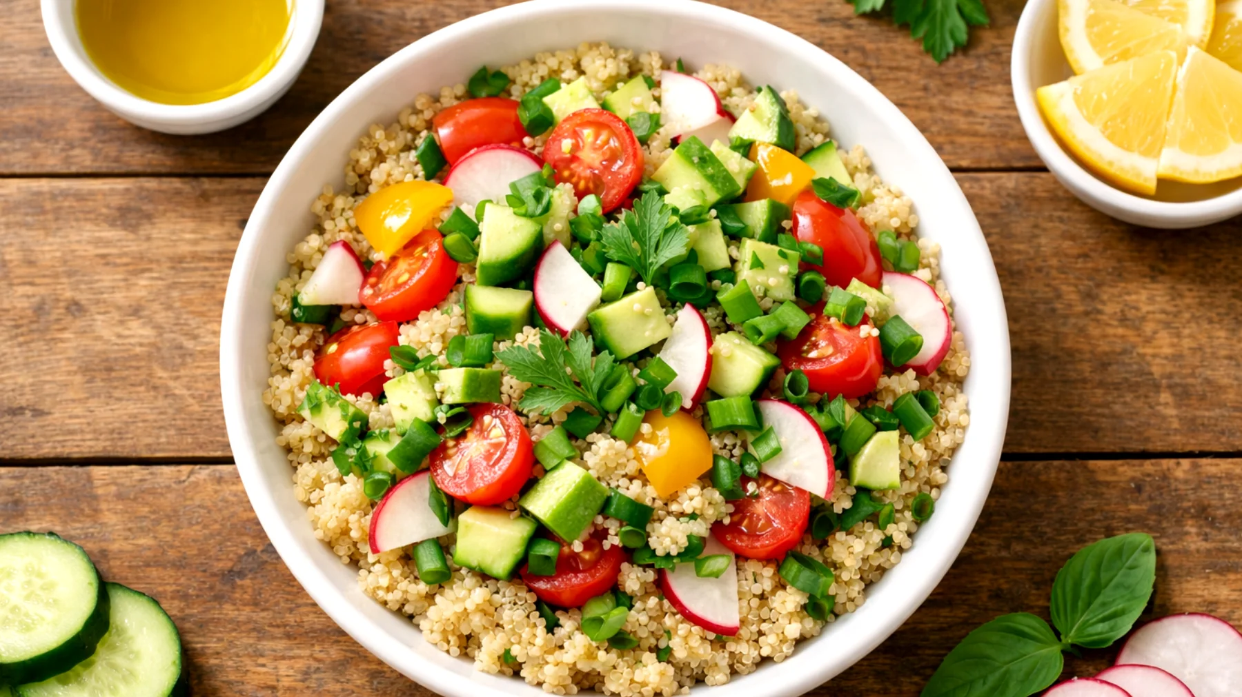 Quinoa: jak włączyć ją do diety, aby wspomóc trawienie lub wypróżnianie"