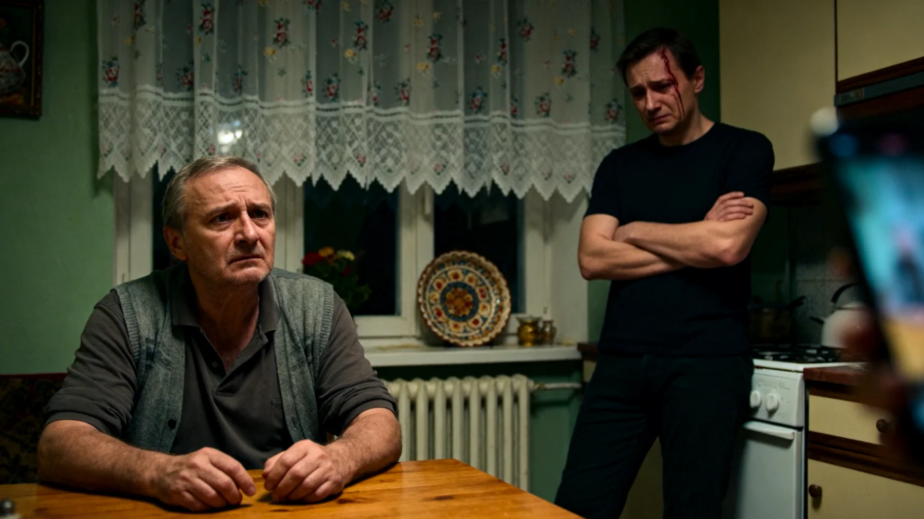 Tata ma trudności w rozumieniu i radzeniu sobie z emocjami swojego dorosłego dziecka, które przechodzi przez intensywne okresy złości, lęku lub smutku, co prowadzi do napięć w relacji i poczucia bezradności."